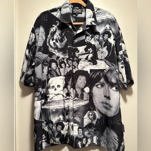 DRAGONFLY Jimi Hendrix The Who THE DOORS The Rolling Stones ROBERT PLANT SHIRT